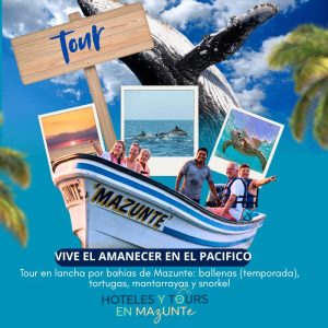 Tour de Ballenas, delfines y tortugas en Mazunte