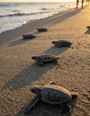 Liberación de Tortugas en Playa Ventanilla